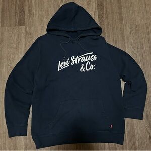 Signature by Levi Strauss Dark Blue Hoodie
